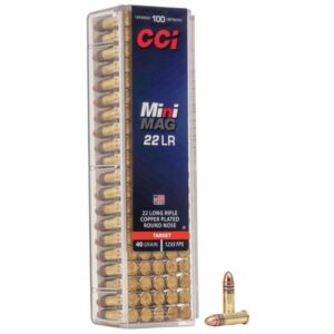 Munição CCI Cal 22 LR HS Mini Mag 40 Grains – 100un