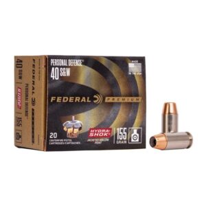 Munição Federal .40 S&W 155gr Hydra Shok Deep